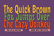 TNSC Maffiné - Experimental Display, a Sans Serif Font by The Native Saint Club (Thumbnail 12 of 12)