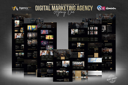 Agency One -Agency Elementor Pro Kit