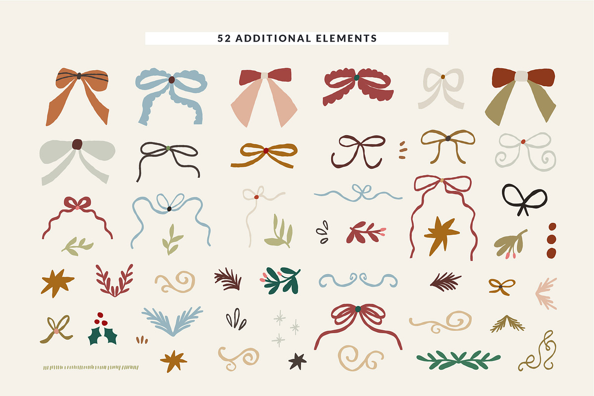 170+ Whimsical Frames & Bows, a Decorative Illustration by Olia (Photo 11 of 20)