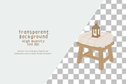 Hygge New Year Scandinavian Clipart, a Decorative Illustration by Blumensdiary (Thumbnail 3 of 7)