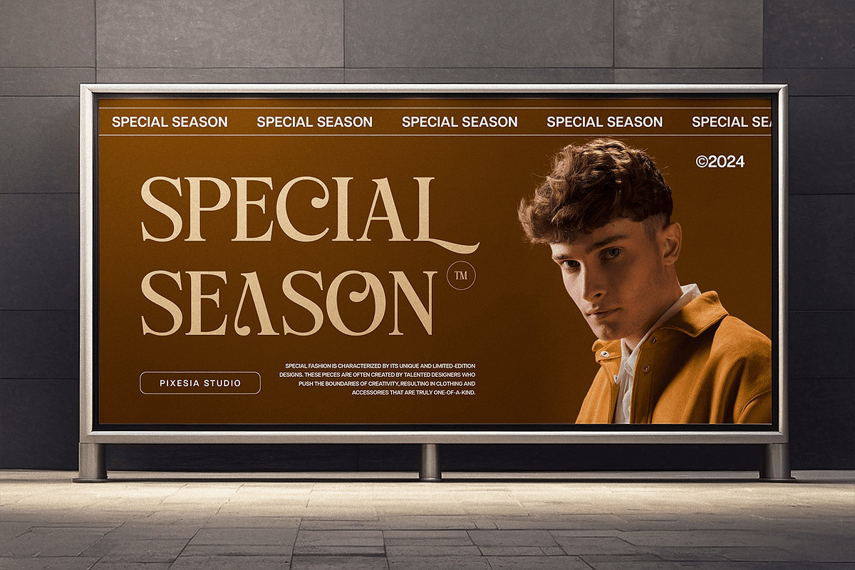 Ragena - Bold Serif Font, a Serif Font by Pixesia Studio (Photo 6 of 10)