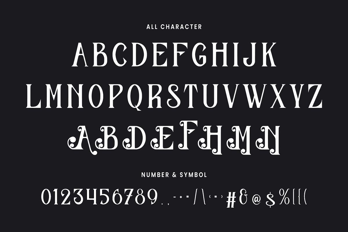 Fillanoll Vintage Display Font, a Serif Font by Maulana Creative (Photo 6 of 7)