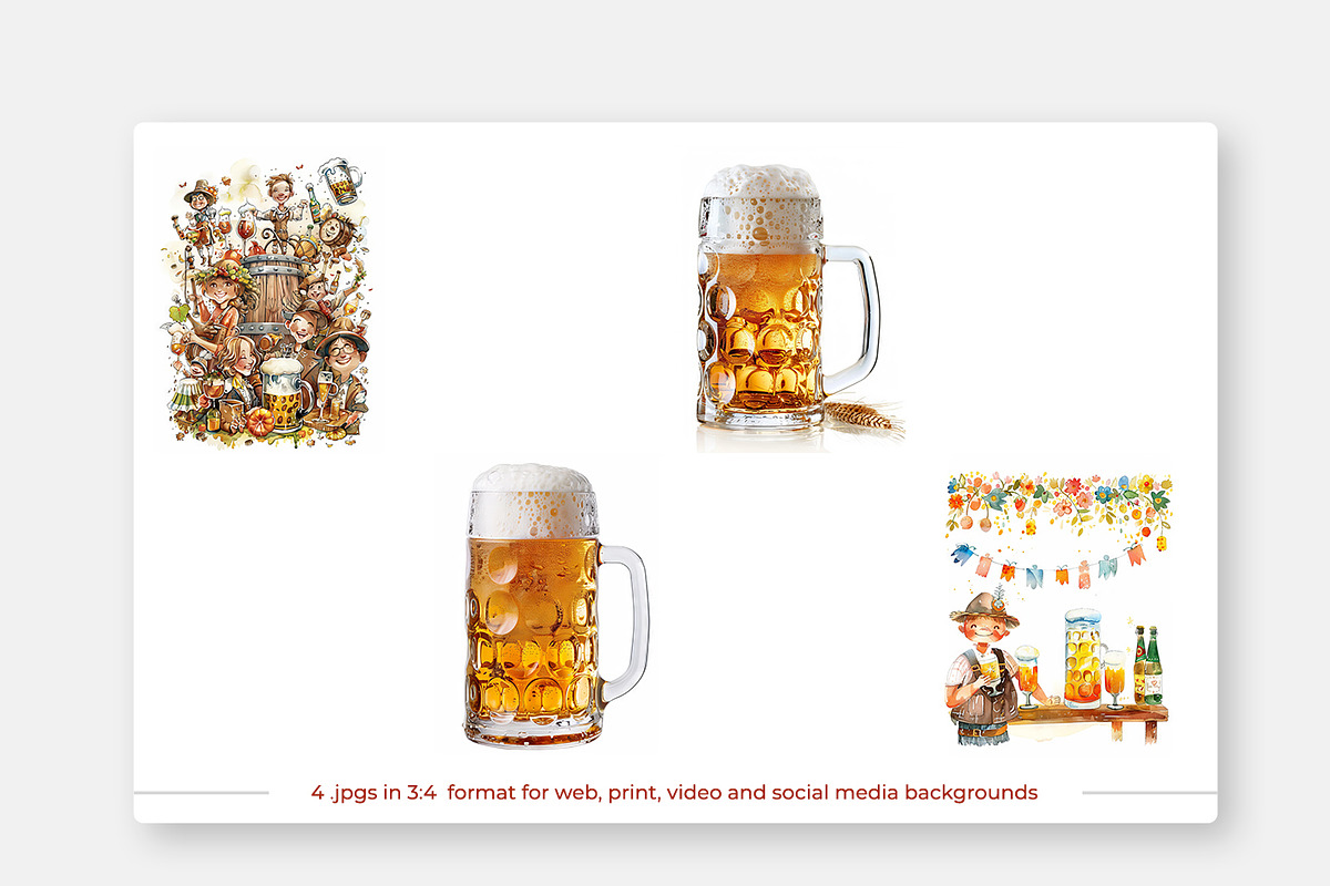 Oktoberfest Graphics Bundle, a Background Graphic by karenfoleyphoto (Photo 4 of 8)