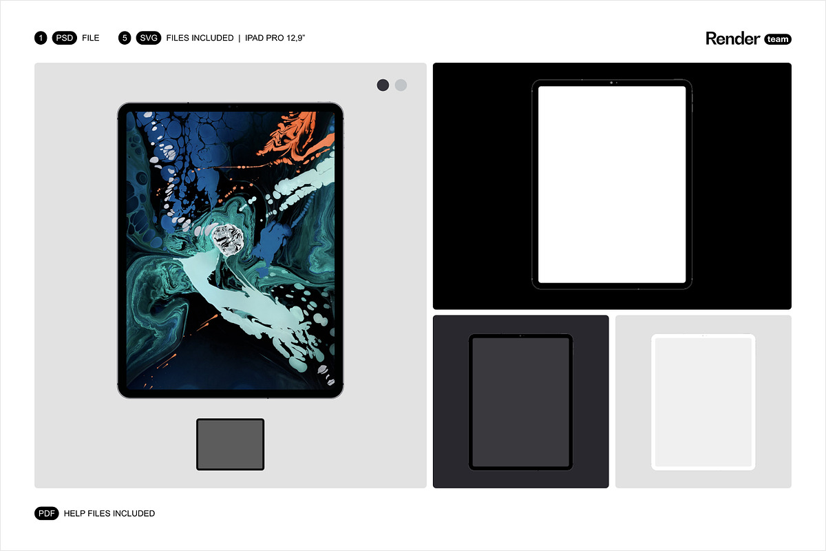 Apple Devices Mockup Bundle, an iPhone Mockup by Renderteam (Photo 15 of 20)