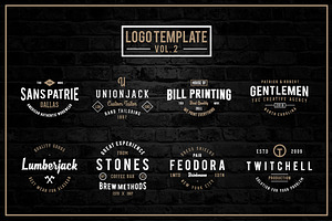 Handmade Logo Template (Vol. 2)