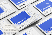 A4 Landscape Magazine Mockup, a Books & Magazine Mockup by Toasin Studio (Thumbnail 4 of 7)