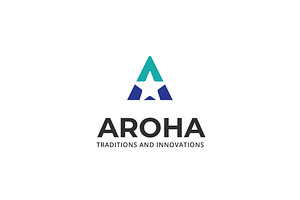 Star Letter A Logo