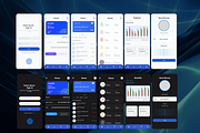 Cryptocurrency Trading App Dashboard, an UI Kit Template by Simona Meleca (Thumbnail 4 of 4)