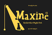 CS Maxine – Playful Handwritten Font, a Handwritten Font by Craft Supply Co. (Thumbnail 1 of 8)