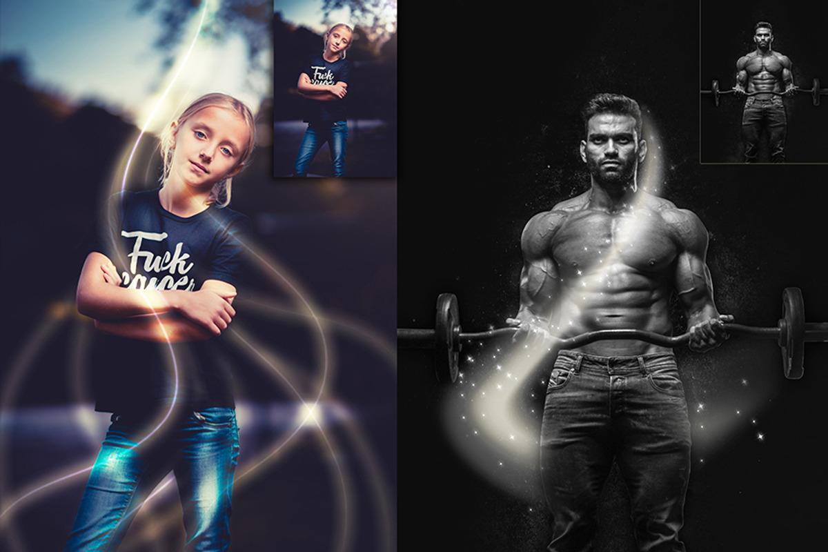 Magic Overlays 100+ (ODO-Bundle), a Layer Style Add-On by ODO Visual Shop (Photo 6 of 8)