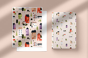 Scandinavian houses seamless pattern, a Pattern Graphic by Good Studio (Thumbnail 11 of 11)