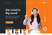 Single Product Landing page design, a Landing Page Template by uiwarrior (Thumbnail 2 of 2)