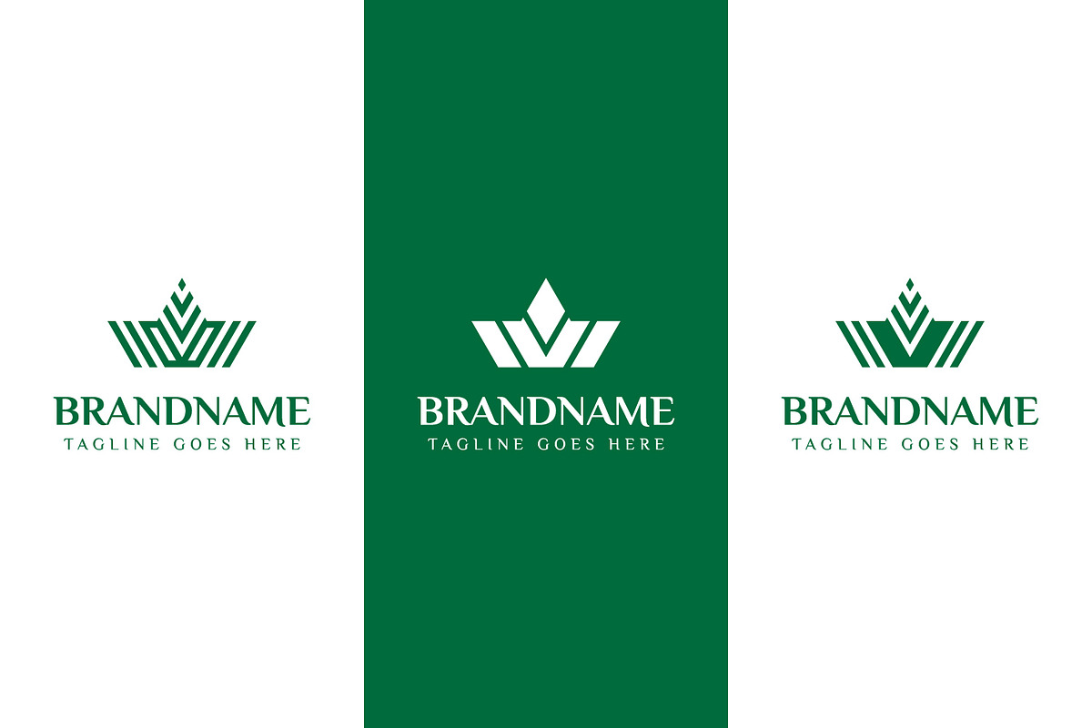 Letters V Crown Logo, a Branding & Logo Template by Pray Art Design Studio
