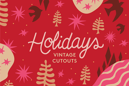 Christmas Vintage Cutouts