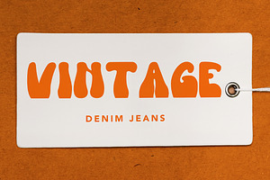 Nice Trendy - A Groovy Typeface