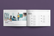 School Education Brochure Layout, a Brochure Template by E-Type (Thumbnail 2 of 8)