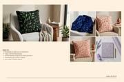 Organic Greenery Watercolor, a Pattern Graphic by AMMi (Thumbnail 3 of 3)