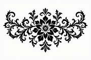 Elegant Floral Ornament Set, an Illustration by BIPLOB EXPERT (Thumbnail 9 of 21)