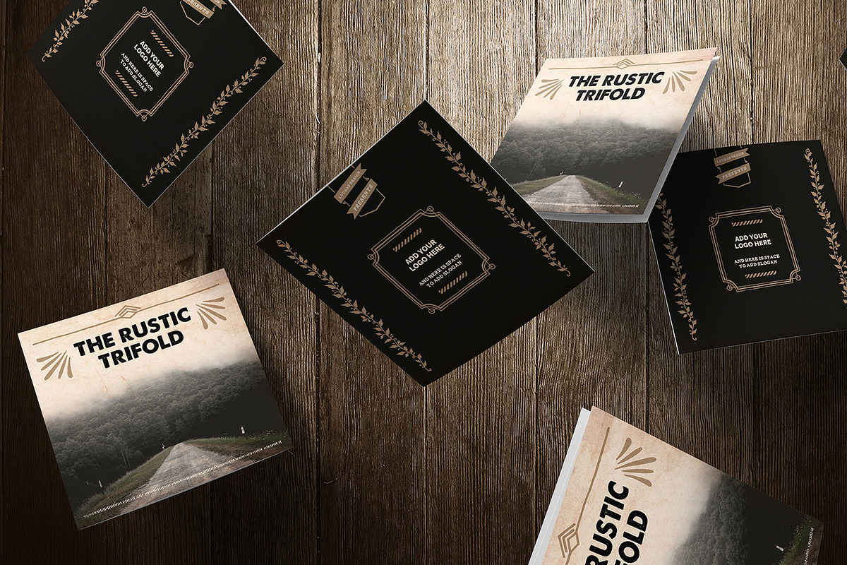 The Rustic Trifold, a Brochure Template by Luuqas Design