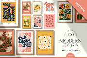 Modern Flora. 2 | Wall Art Creator, an Object Graphic by Leleka.Store (Thumbnail 1 of 19)
