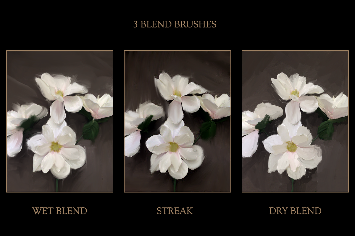 The Florist Procreate Brush Set, a Brushes & More by Ema Nur (Photo 6 of 11)