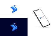 Gradient Modern Swan Logo Design, a Branding & Logo Template by Artnivora.Std (Thumbnail 2 of 4)
