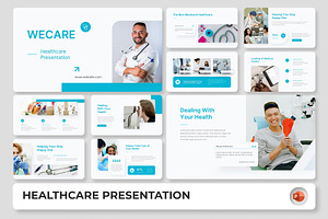 Wecare - Healthcare PowerPoint, a Presentation Template by Premast