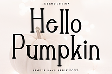 Hello Pumpkin