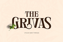 The Grivas - Stylish Serif Typeface