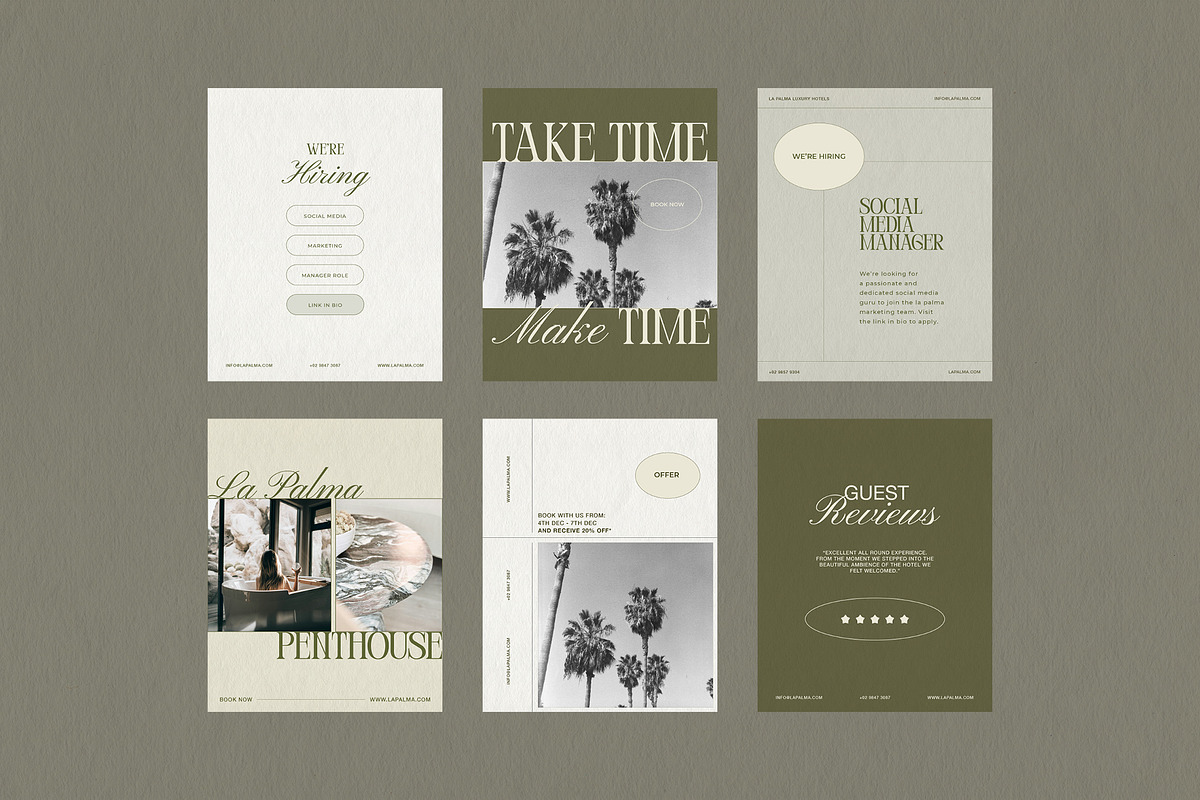 La Palma | Social Media Kit, a Social Media Template by The Template Depot (Photo 6 of 19)