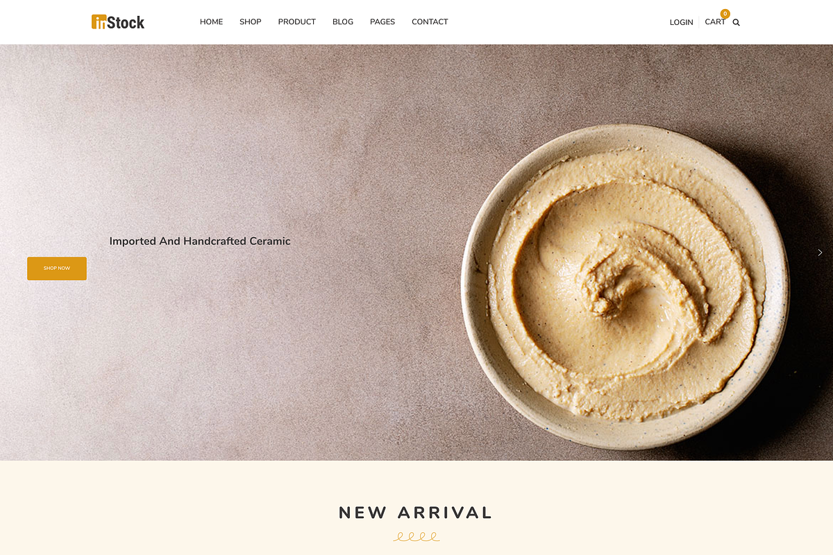 Instock Pro - eCommerce Theme, a WordPress Template by Happy Themes Shop