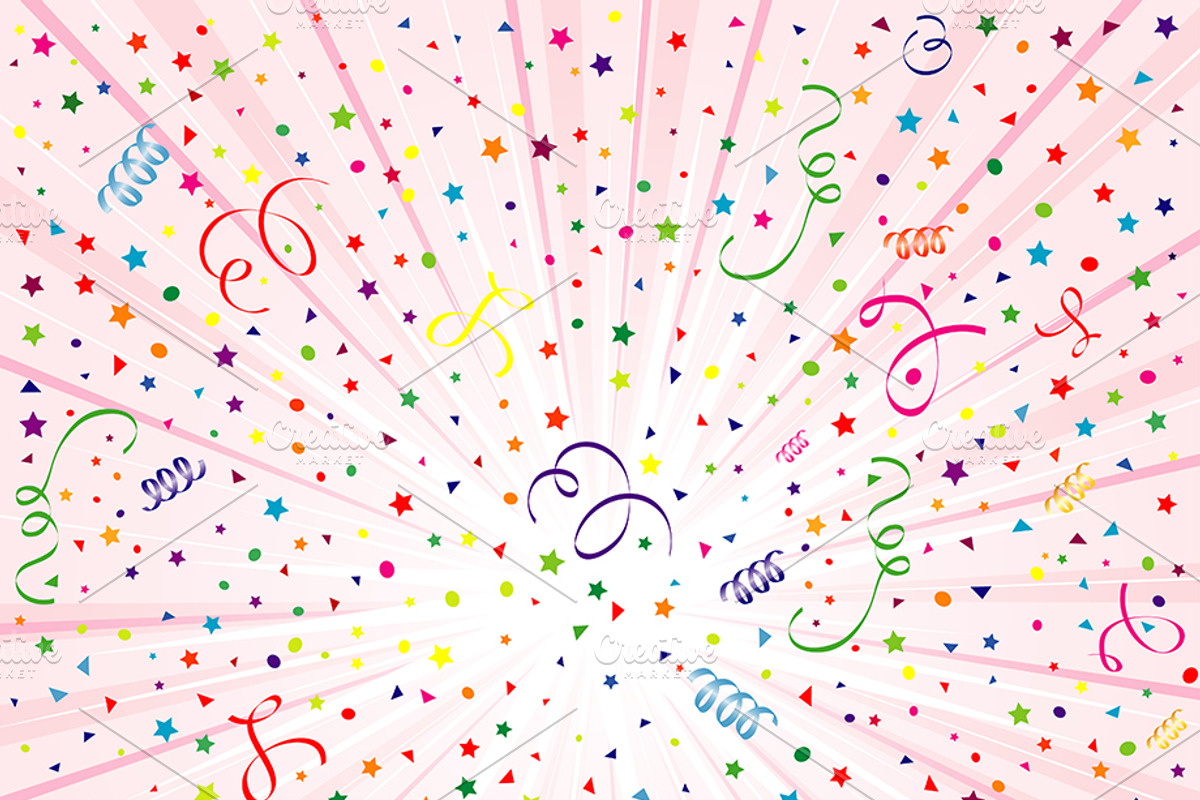 Birthday, Christmas Backgrounds, a Decorative Illustration by TAlex (Photo 6 of 6)