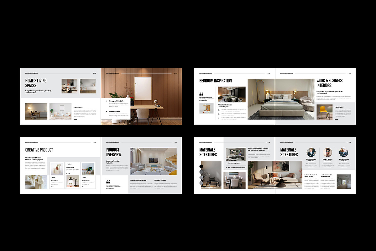 Design Portfolio Template Landscape, a Brochure Template by StyleArt (Photo 10 of 10)