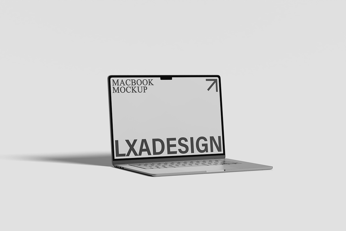 Laptop Mockups, a Mac Mockup by Lxadesign (Photo 3 of 9)