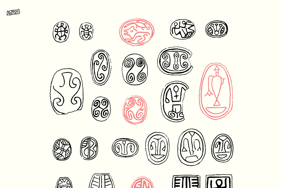Ancient Egypt - 1940+ Bundle, an Illustration by Nomad Visuals (Photo 10 of 20)