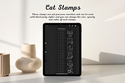 100 Cat Procreate Stamps, a Brush Add-On by Painter Creative Books (Thumbnail 2 of 9)