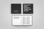 Hardcover Square Book Mockup, a Books & Magazine Mockup by Petr Stránský (Thumbnail 2 of 21)