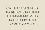 Chimela - Elegant Sans Serif Font, a Sans Serif Font by Font Liner (Thumbnail 10 of 10)