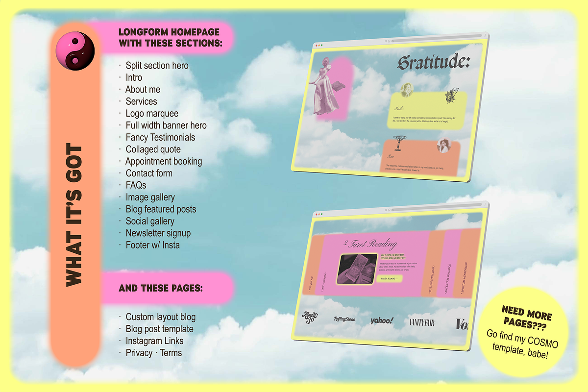 CHAMELEON Squarespace Template, a Squarespace Template by PEARLER (Photo 6 of 11)