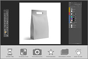Bag Paper Mockup PSD, a Packaging Mockup by Bruno's Shop (Thumbnail 3 of 4)