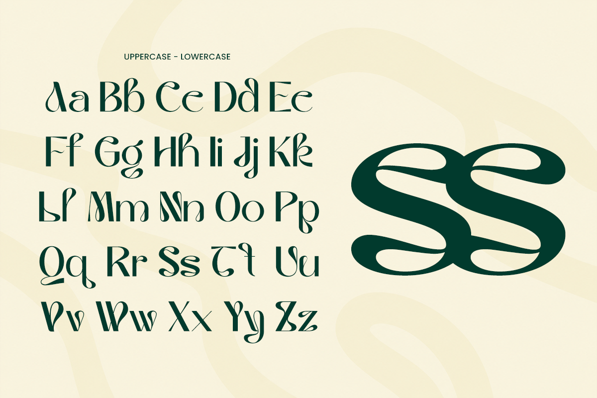 Unique Sans Serif Font - Mergola, a Sans Serif Font by Font Liner (Photo 10 of 11)