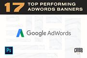 Top 17 Google AdWords Banners, a Presentation Template by Cribb Co. (Thumbnail 1 of 3)