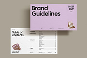 Cafe Brand Guidelines, a Presentation Template by iStar Design (Thumbnail 3 of 16)