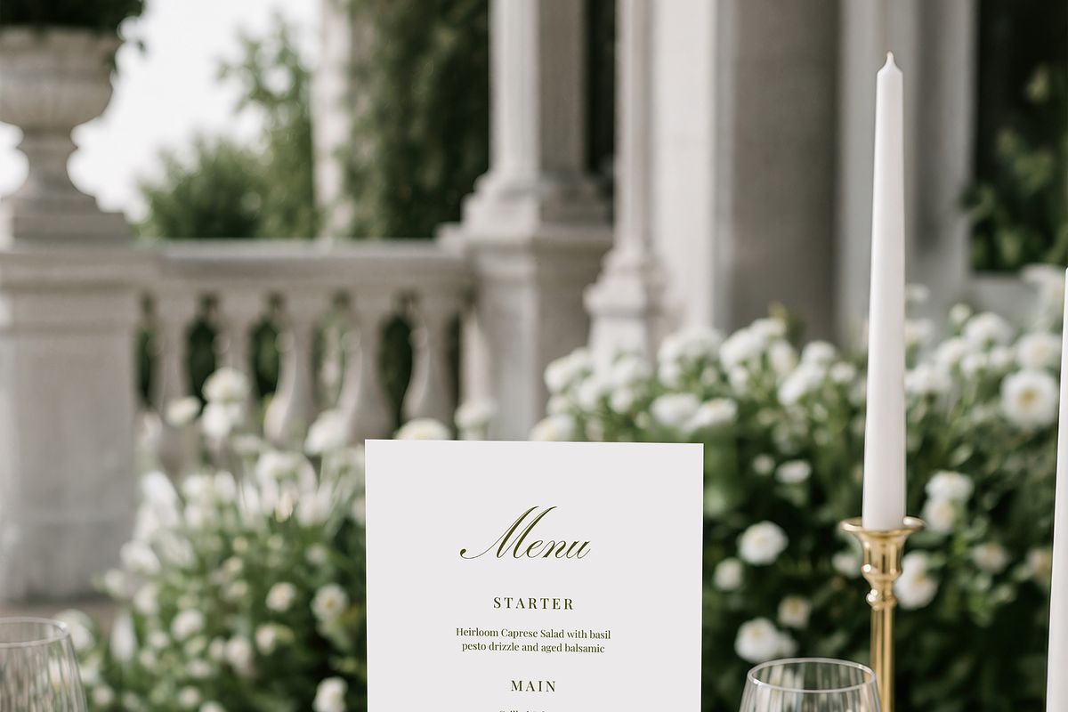 5x7 Wedding Table Number Mockup, an Advertising Mockup by Serenefeeling (Photo 3 of 7)
