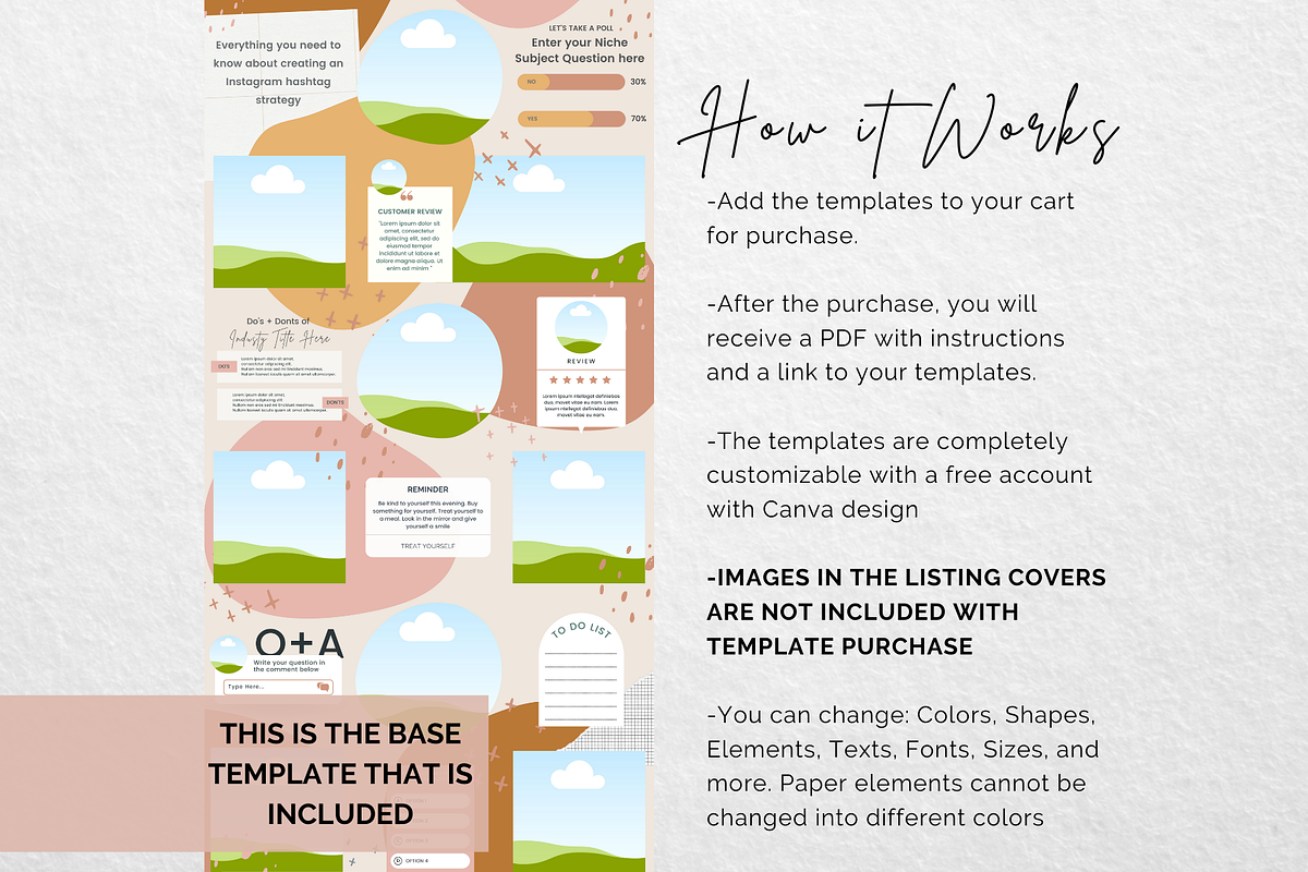 Boho Coach Instagram Puzzle, a Social Media Template by Social Assumptions (Photo 4 of 10)