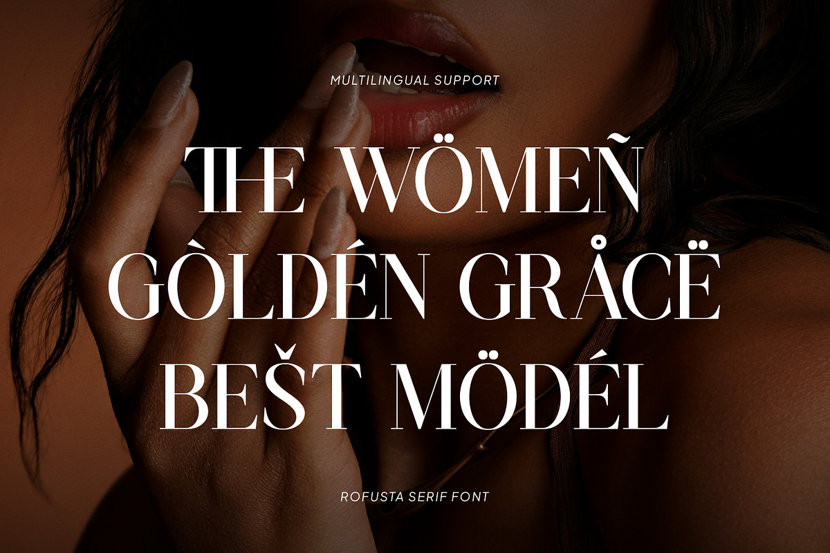 Rofusta - Elegant Stylish Serif Font, a Serif Font by Flawless And Co (Photo 9 of 12)