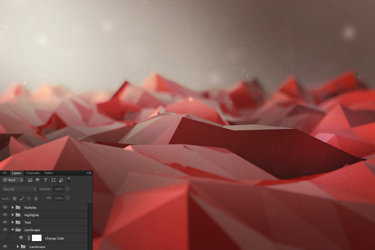 Low Poly Landscapes preview 3