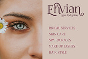 Shavina Serif Font with beauty swash, a Serif Font by SHEILLA (Thumbnail 4 of 5)