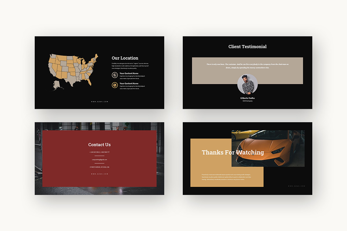 Gzak : Auto Detail Google Slides, a Presentation Template by Punkl Camp (Photo 16 of 16)