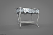 Vintage table, a Furniture 3D Model by Snji | 3D Models (Thumbnail 4 of 18)